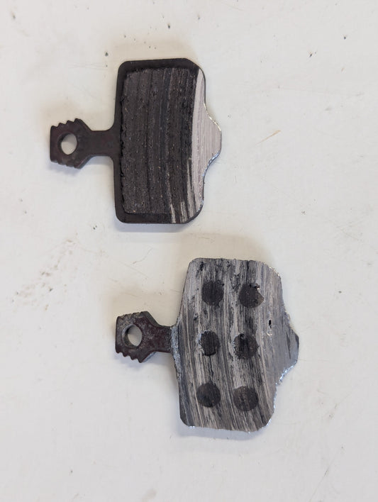 Worn Brake Pads