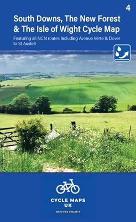 South Downs, The New Forest, and The Isle of Wight Cycle Map 4 cover image