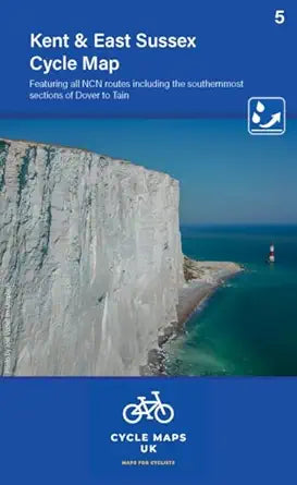 Kent and East Sussex Cycle Map 5: Including the Southern most sections of Dover to Tain cover image